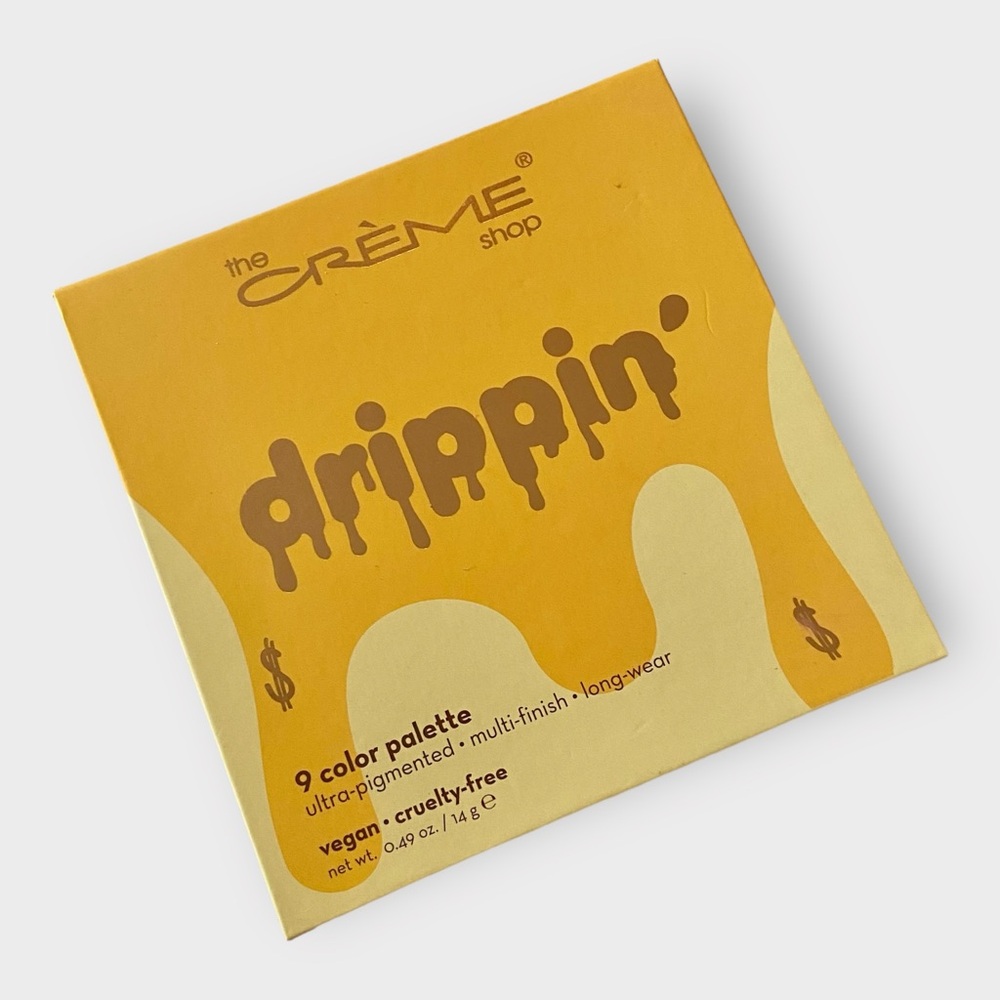 💎 The CREME SHOP Drippin $ Eye Shadow Palette 'Full-Size New